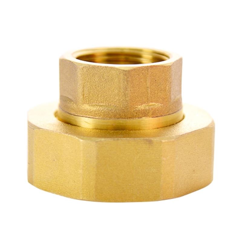 סט חיבור משאבה יעיל מתאם משאבה מאובטח אביזרי משאבה איכותיים חיבור הברגה מפליז 3/4"/1/2" עם אטם