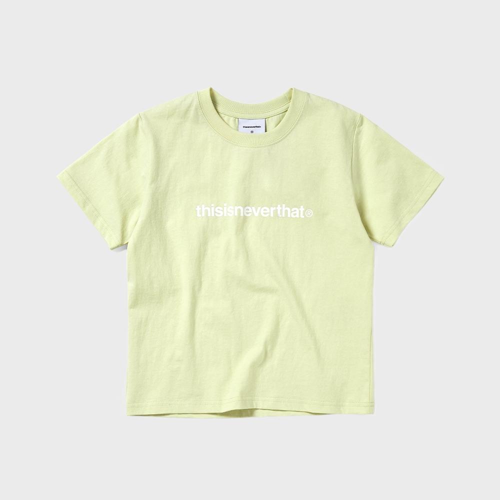 

ThIs Is Never ThaT T Logo W Tee yelloW Green M