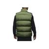 Jordan Essentials Solid Color Stand Collar Zip Vest Men Vest Green FB7308-340