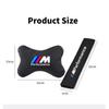 Car Headrest Neck Pillow Seatbelt Shoulder Pad Interior Accessories for BMW M Performance F20 F40 F22 F30 E90 F32 F10 F06 F07