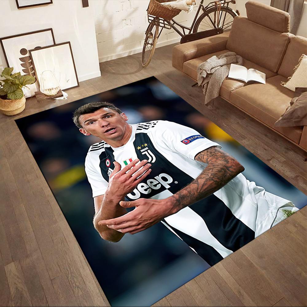 Juventus Floor Mat Perfect For Dormitory Game Room Living Rooms Study Room Antislip Carpet Anime Office Decor