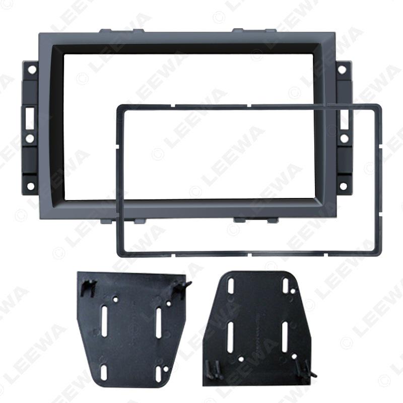 JEEP Compass Wrangler Navigation Audio Frame Double DIN Radio Panel