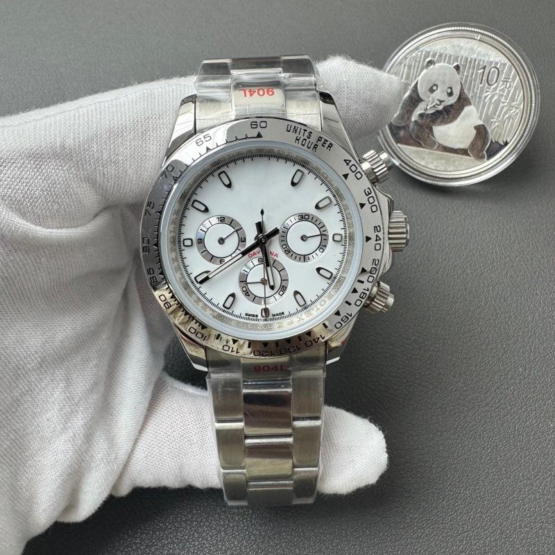 Panda Eye Daytona Men's Mechanical Watch Yacht Luminous Three Eyes Six Needles