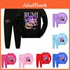 Kpop Demon Hunters Kids Pajama Set With Cotton Blend Fabric For Sleep And Lounge