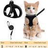 Escape Proof Cat Harness & Leash (≤13 lbs)Adjustable Reflective Soft Mesh Vest for Easy Safe Walks with Leash Included,summerwins