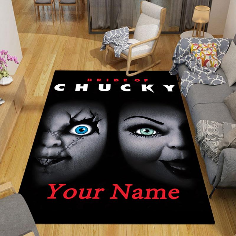 Custom 1Pc Chucky'S Honeymoon Horror Rug Office Carpet Indoor Outdoor Entrance Doormat Nonslip Soft And Comfortable Living Room D291518