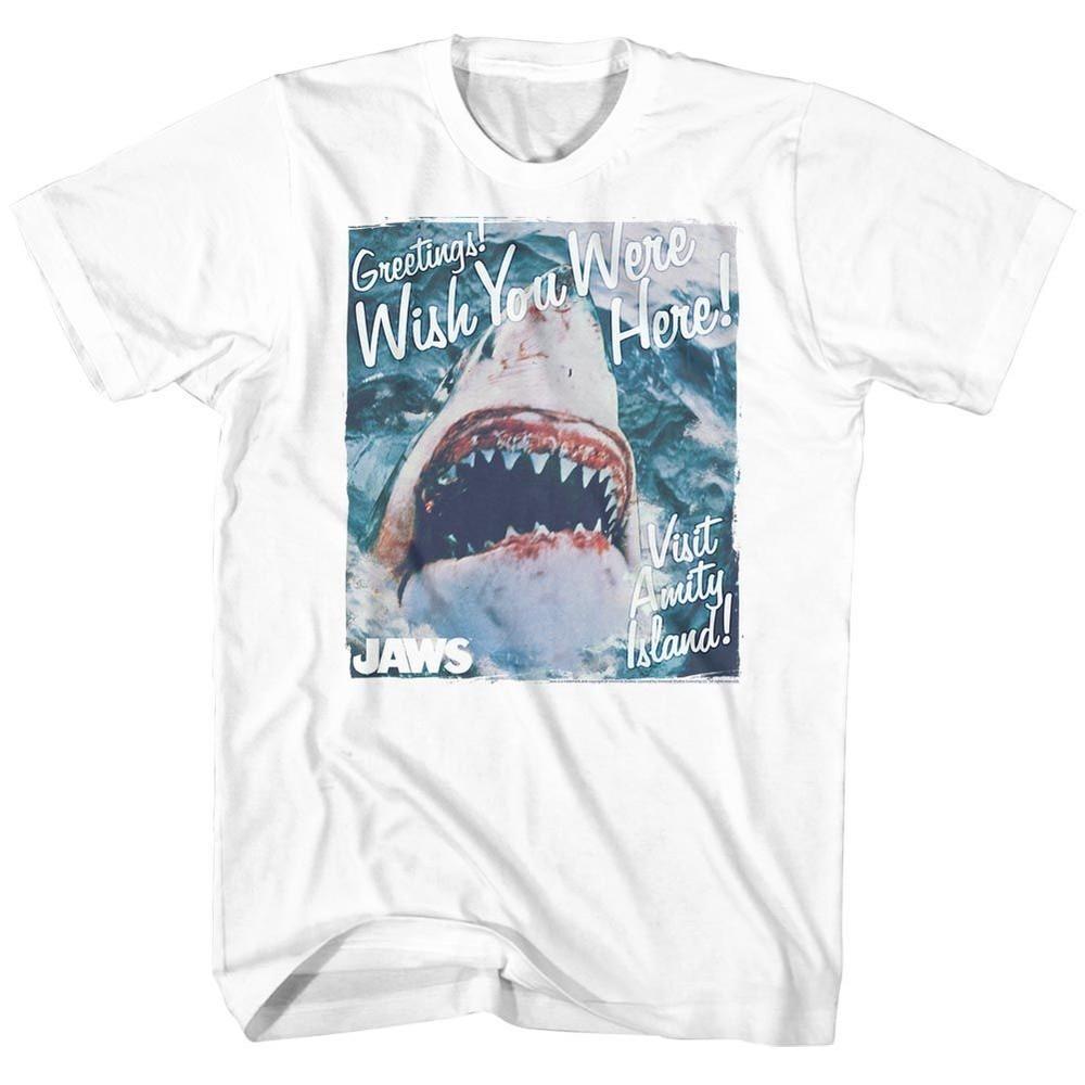 Jaws Greetings Movie Shirt XL