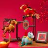 Male Horse Pendant Year of the Horse Mascot Doll Pony Plush Toy Guofeng New Year's Zodiac Horse Gift Doll Ornament