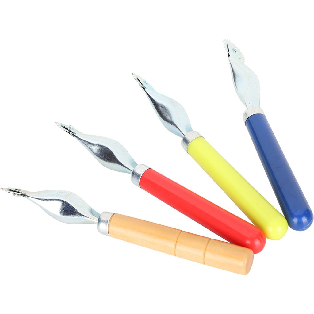 4Pcs Tracing Wheel Wooden Plastic Handle Stitch Marking Spacer for Sewing Patterns