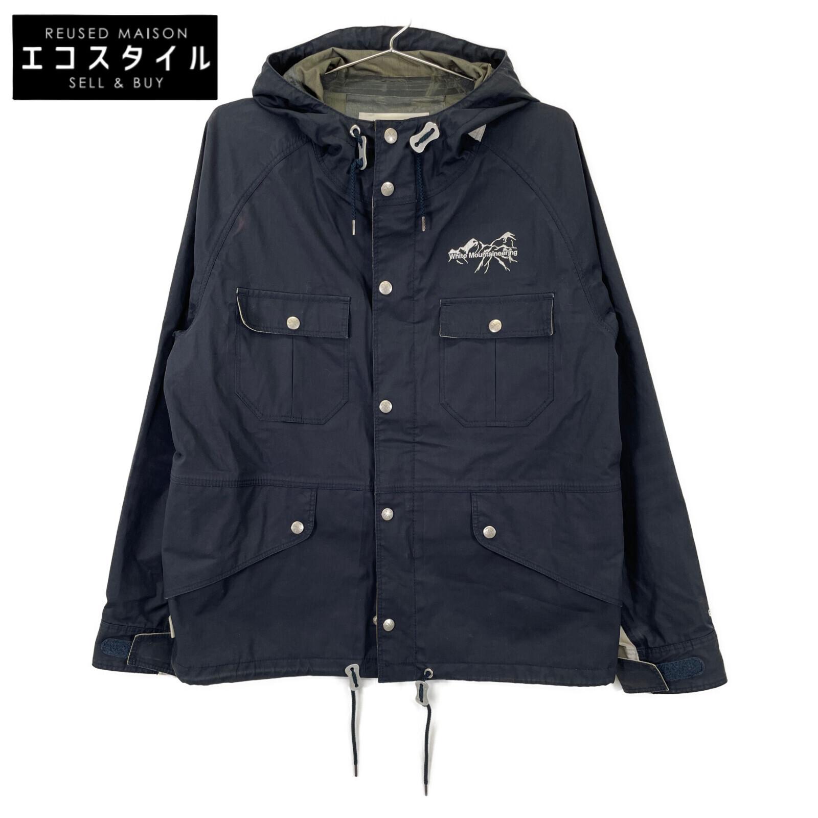 

WHITE MOUNTAINEERING WM871201 Black Gore-Tex Mountain Parka Jacket L blackUsed