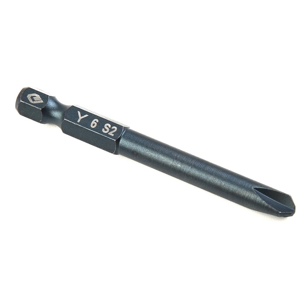 Screwdriver Bit 1/4in Hex Shank Electric Drivers Magnetic Black Equipment
