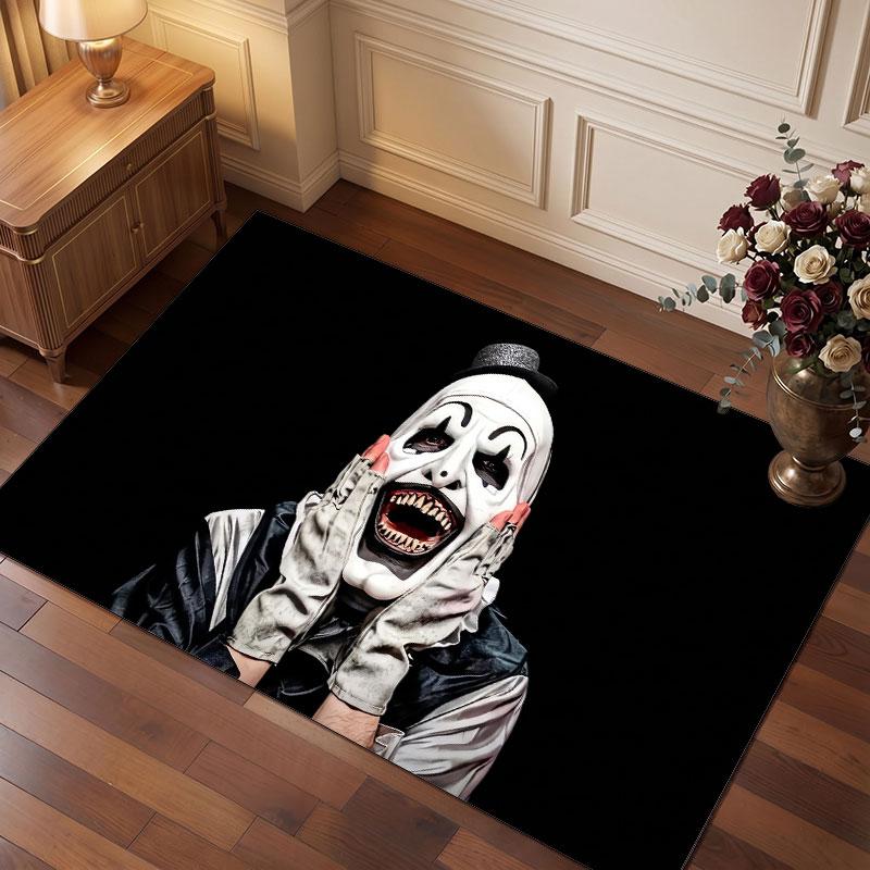 Terrifier Art the Clown Rug Soft Thick Non Slip Floor Carpet for Bedroom Living Room Home Decor