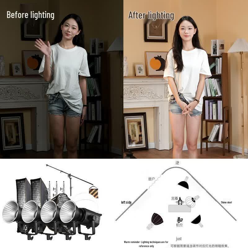 Miaotu CL200B 200W Bi-color LED Studio Light