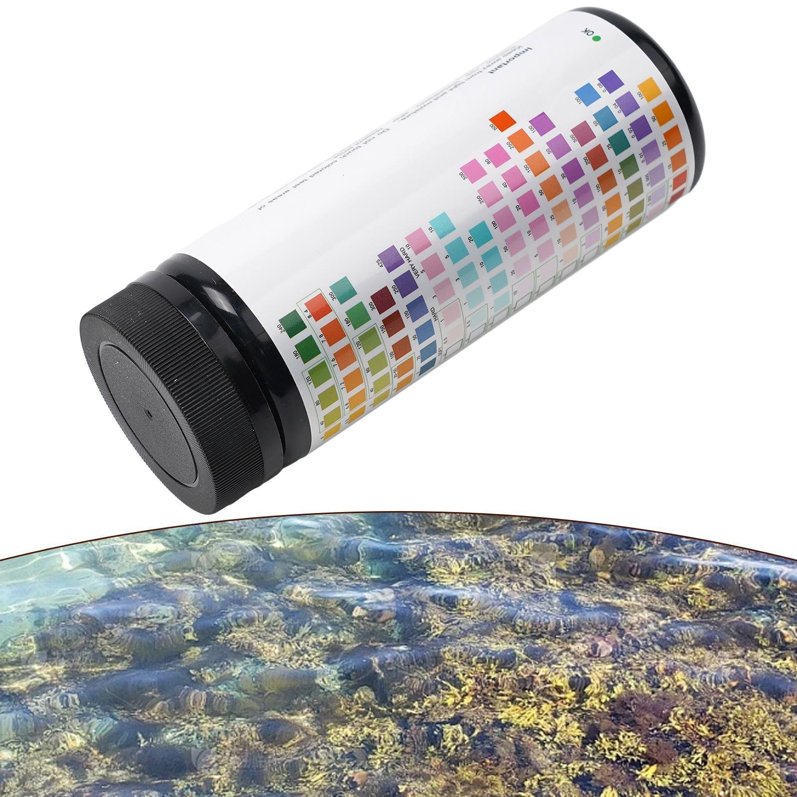 

Тест-полоски Тест-полоски Питьевая вода Простое использование Главная 50 Strips