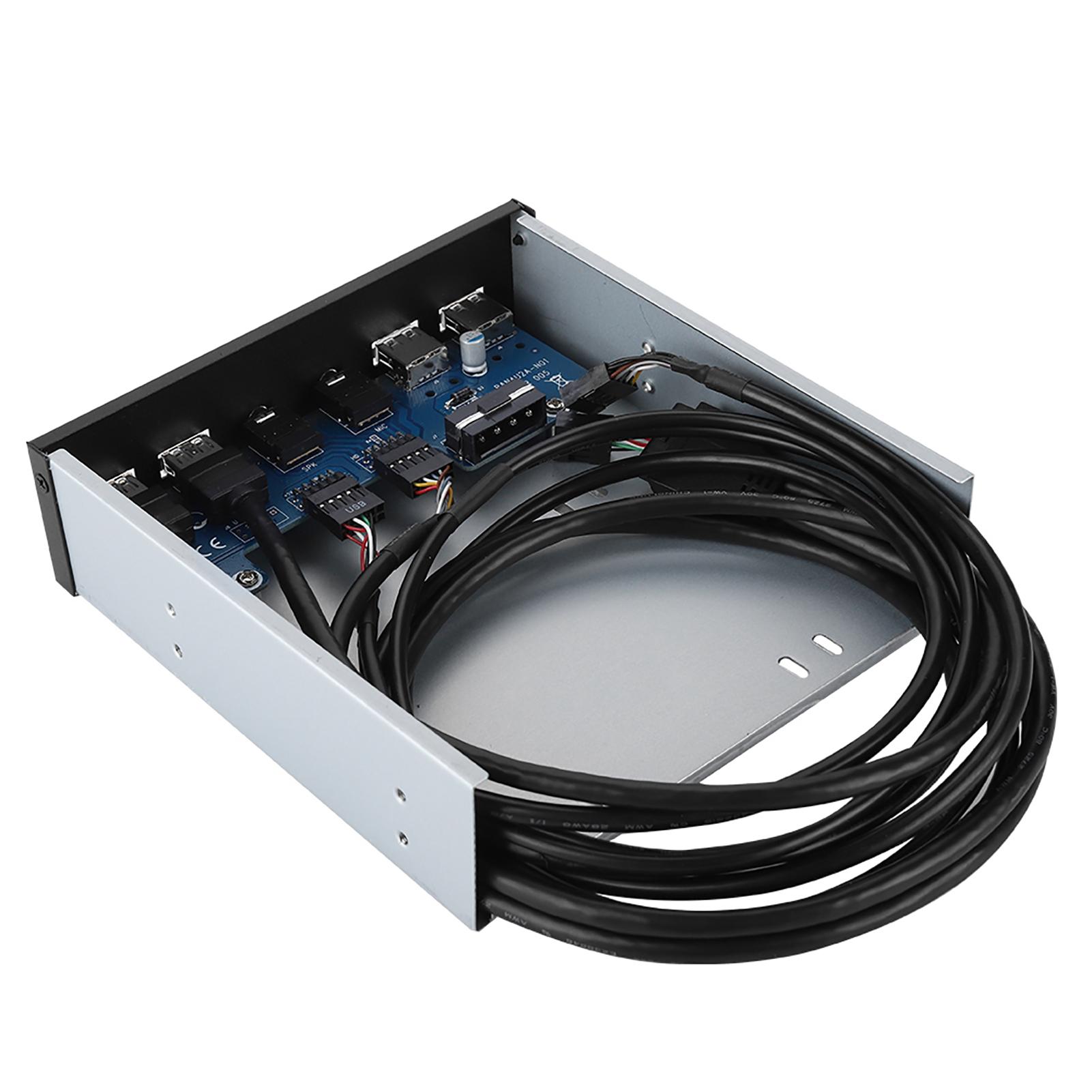 

USB 3.0 + USB 2.0 19-контактный HD-аудиорасширитель на передней панели белый