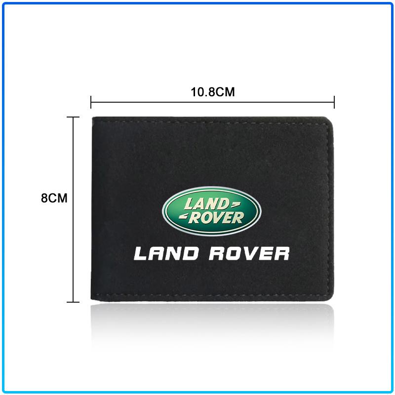 PU Leather Credit Card Case Car Driving Documents Protective Case For Land Rover Freelander 2 L2 L319 L462 LF Range Sport Evoque L322 Discovery 2 3 4