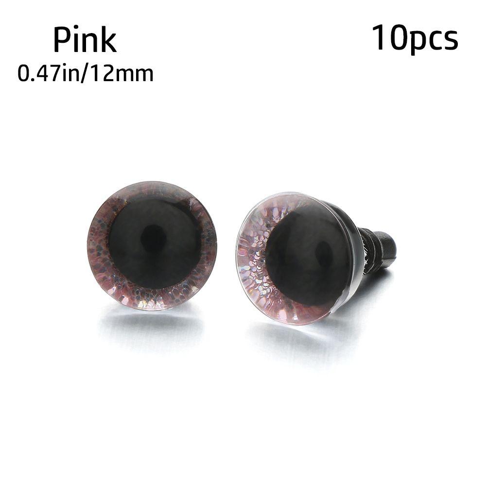 Stuffed Toys Parts Plastic Eyes Crafts Dolls DIY Tools Glitter Crystal Eyes Puppet Crystal Eyes