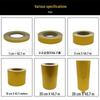 Reflective Yellow Warning Tape - Waterproof 5S Safety Sticker for Workshop