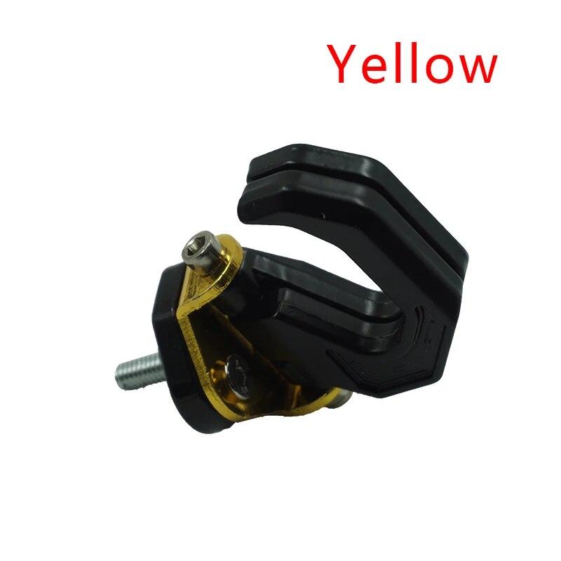 Aluminum Alloy Motorcycle Luggage Helmet Double Hook Mount Motorcycle Scooter Helmet Holder Bag Bottle Hook Hanger with Screw