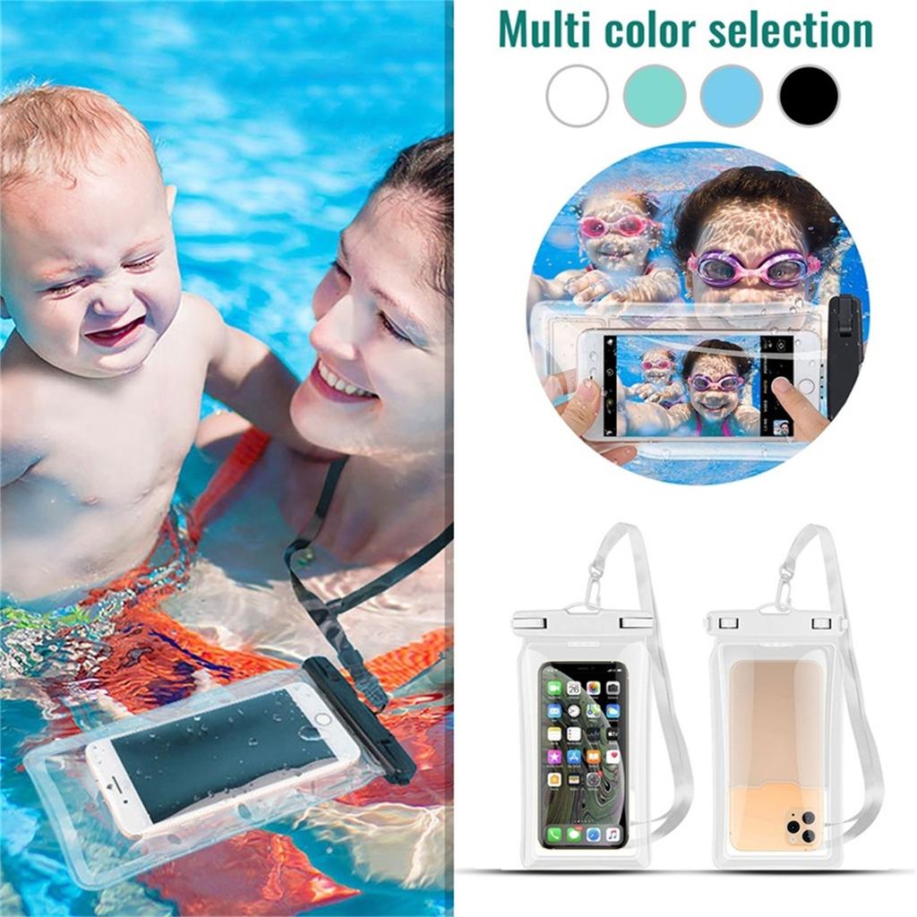 Floating Pouch Dry Bag Case Cover For Cell Phone Touchscreen