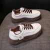 Spring Shoes New Versatile Fashionable Comfortable Female Students Height Increasing Sports Board Shoes Simple Casual Shoes