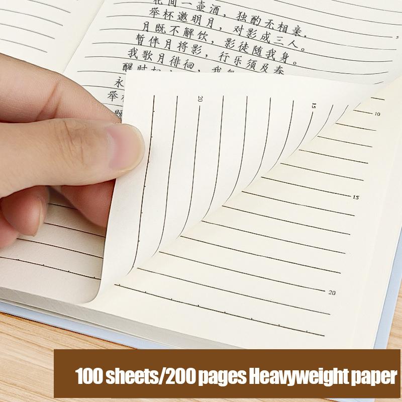 A5 Hardcover Notebook - Minimalist Square Design with Thick Eye Protection Paper, Premium Notebook for Office & School Writing