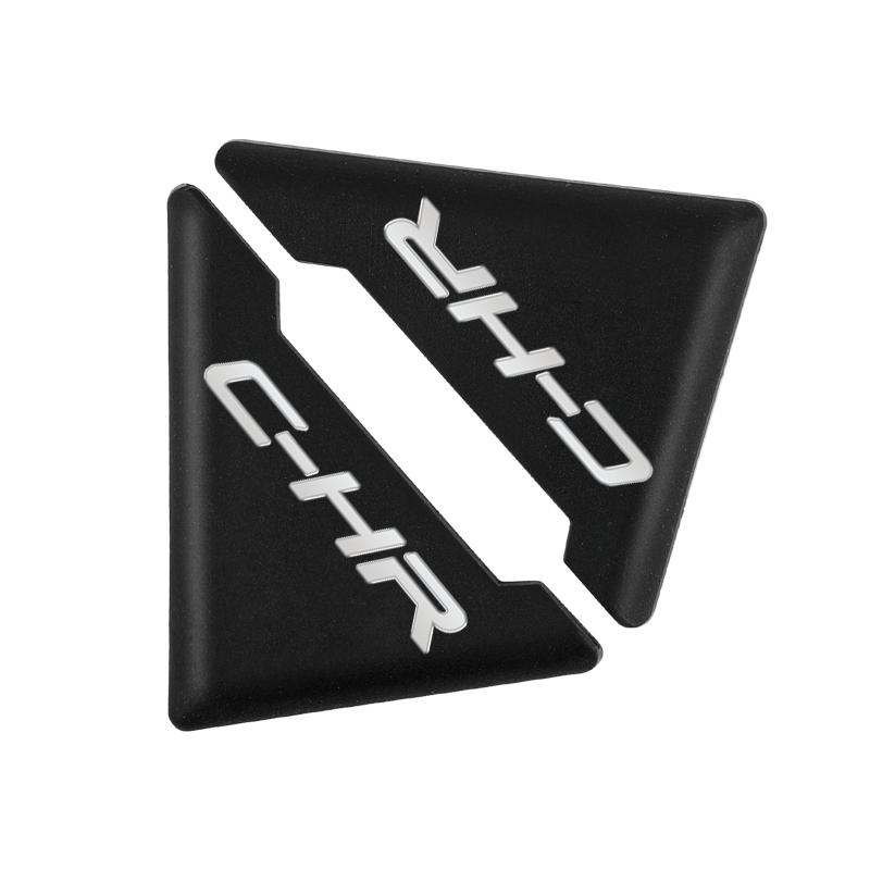 

2PCS Silicone Car Door Corner Cover Bumper Anti-Scratch Protector for Toyota CHR C-HR Accessories Car Styling чёрный