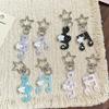 Fashion Cartoon Acrylic Keychain Sweet Musical Note Shaped Keychain DIY Bag Charms Fashion Accessories