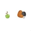 Ceramic Fruit Sculpture And Wall Clock Ornament for Home Decoration Festival Gift Study Room Cafe