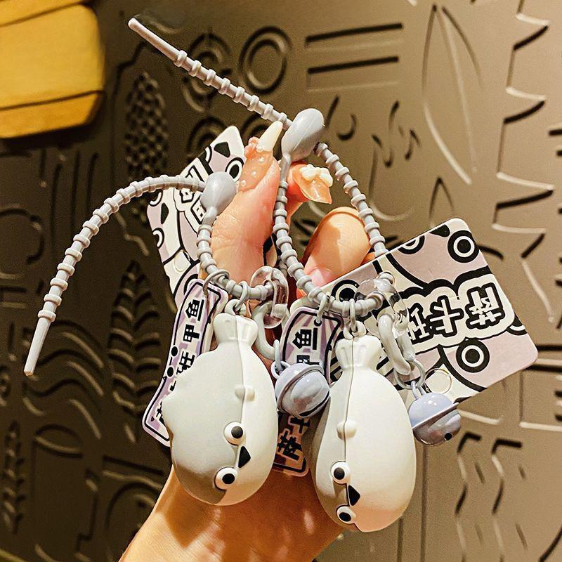 Keychain Cute Turtle Silicone Material Ideal For Backpacks And Accessories Car