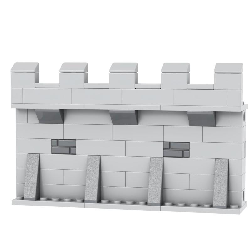 Walls Medieval Middle Age Building Blocks Toy Collection Kids Assembly Classic Brick Souvenir Decoration Horse Shed