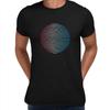 Minimal Design T-Shirt Mountain Geometry Design Composition