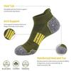 Mens Ankle Low Cut Athletic Tab Socks for Men Sport Comfort Cushion Sock 6 Pack