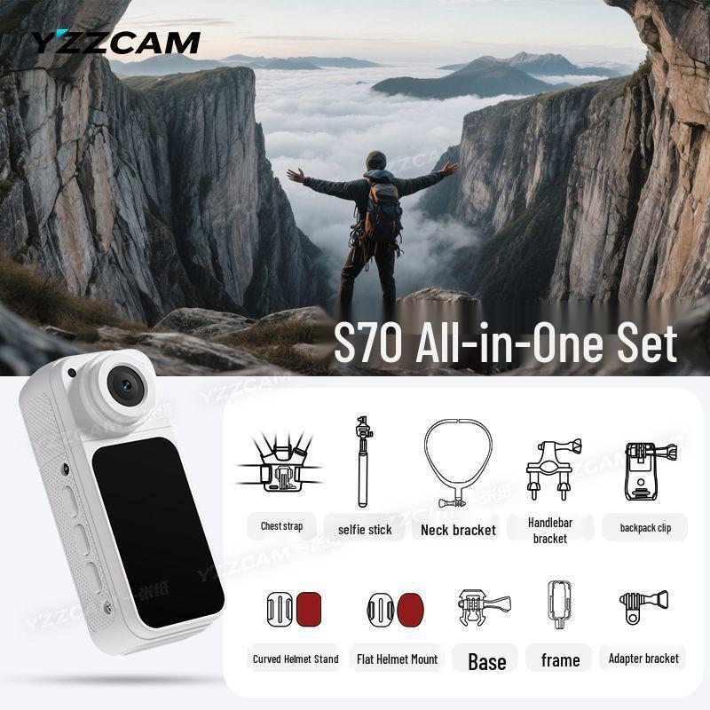 2025 Thumb Action Camera: HD Cycling & Motorbike Recorder