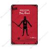 1975 British Comedy Film Monty Python and the Holy Grail Metal Tin Sign Retro Metal Signs Wall Plate Home Bar Club Metal Plaque
