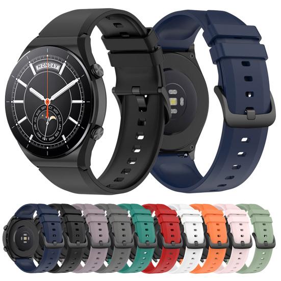 Watch Band Wear-resistant 22mm Smart Watch Soft Silicone Wrist Strap Replacement for Xiaomi