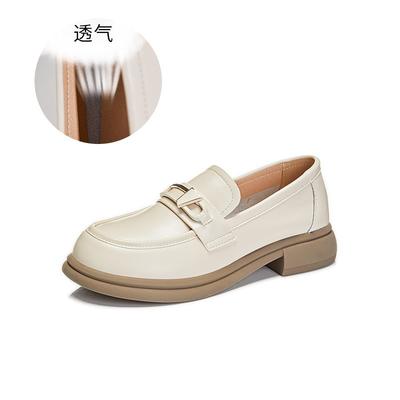 Cuir automne nouveau pour femmes petites chaussures en cuir pour femmes une pédale chaussures pour femmes chaussures simples