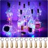 2Meters 20 LED Beads Wine Bottle Lights with Cork 20LED Mini Fairy Christmas Lights