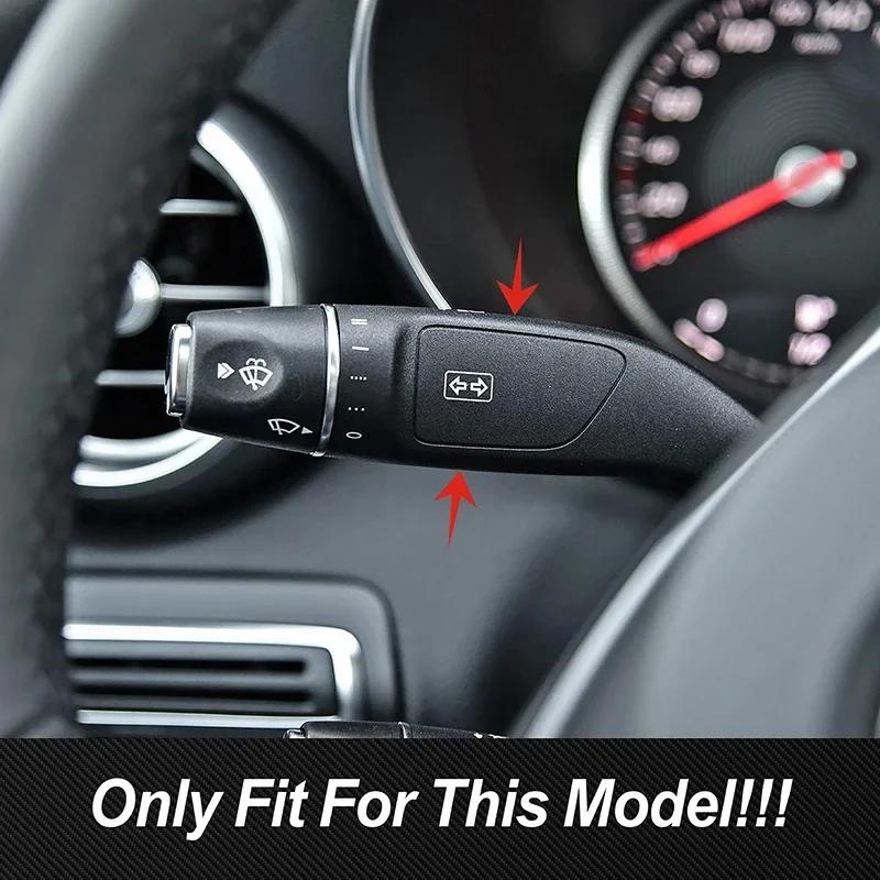 Car Windshield Wiper Gear Lever Cruise Cover Trim Frame For Mercedes Benz A B C E S GLC CLA G SK1