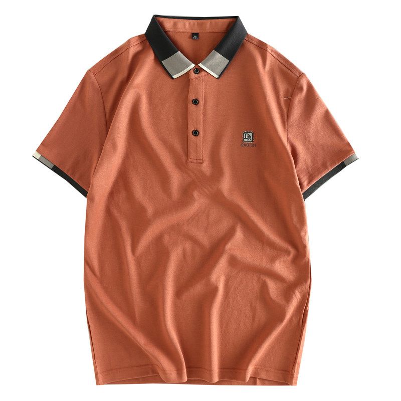 Foreign Trade Export Balance Cool Feeling Short sleeve Polo Shirt Men's Summer New Casual Fashion Simple Not Easy-Shaped Collar T-shirt