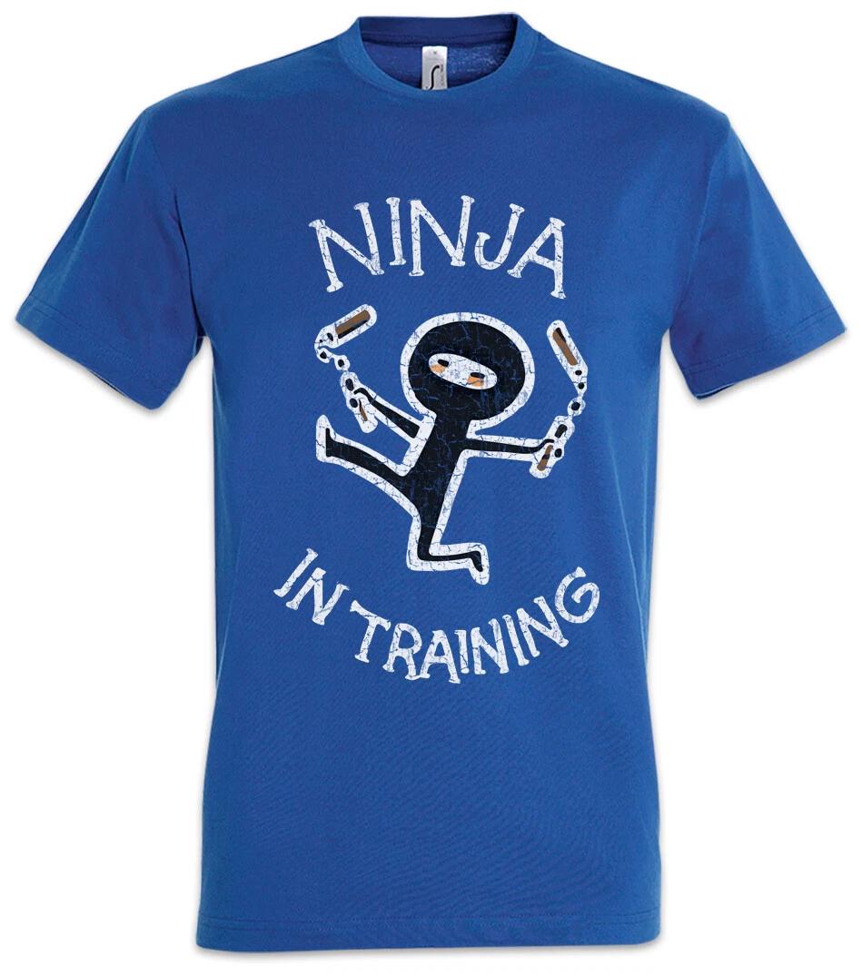Ninja In Training kids boys T-Shirt Karate Daniel Mr. Mister Kid Miyagi Martial Arts Fun 160