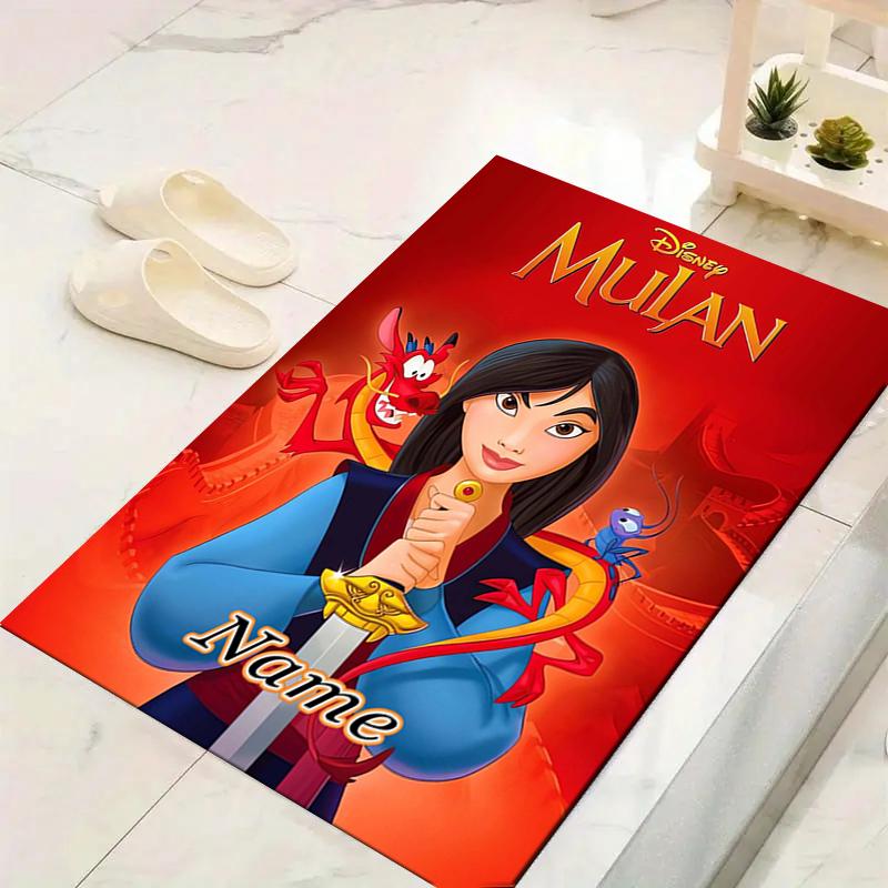 Custom 1Pc Princesses Pink Fantasy Rug Office Carpet Indoor Outdoor Entrance Doormat Nonslip Soft And Comfortable Living Room D916218