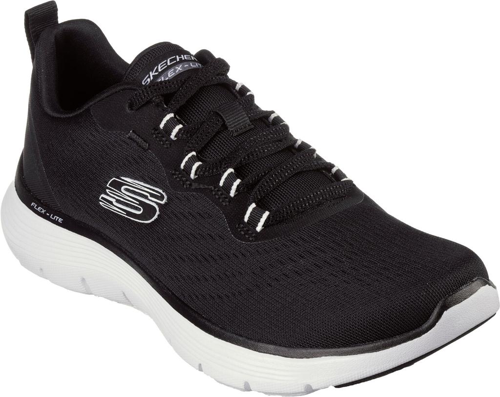 Кроссовки Skechers Flex Appeal 5.0 Women's (150201) (150201-BKW) black-mesh-white-trim