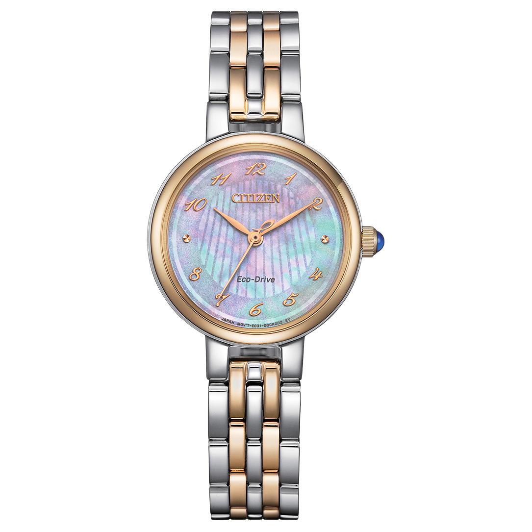 CITIZEN L 50m Water Resistant Light Powered Quartz Movement Stainless Steel Strap Watch EM0996-84Y