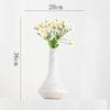 Retro Keramikvase für Wohnzimmer oder Schreibtisch Blumenarrangement
