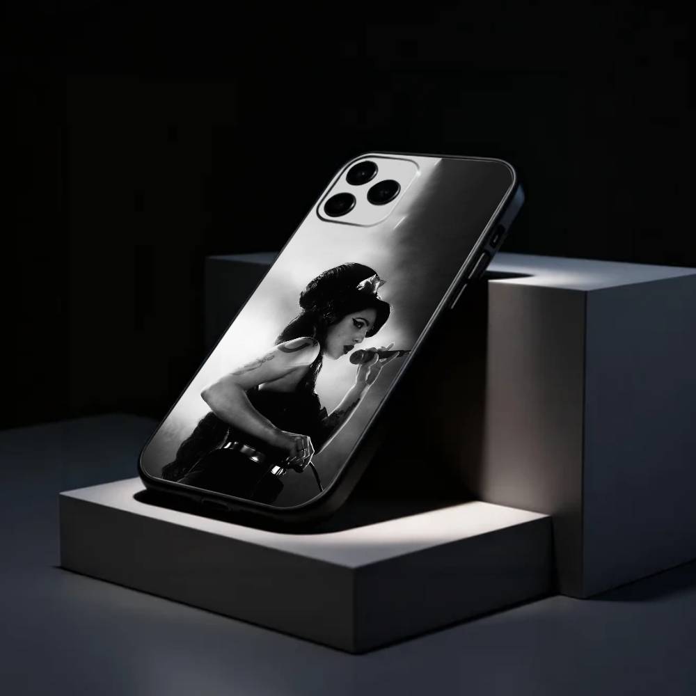 

Amy W-Winehouse Phone Case Silicone Soft For IPhone 17 16 15 14 13 12 11 X XR Plus Pro Max Plus iPhone14ProMax
