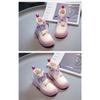 Fashion cute girls short boots autumn new soft-soled non-slip cartoon casual boots