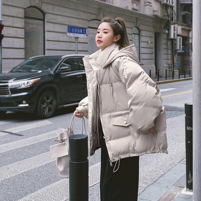 Winter Dicke Stehkragen Brot Kleidung Daunen Baumwolle Mantel Frauen Lose Jacke
