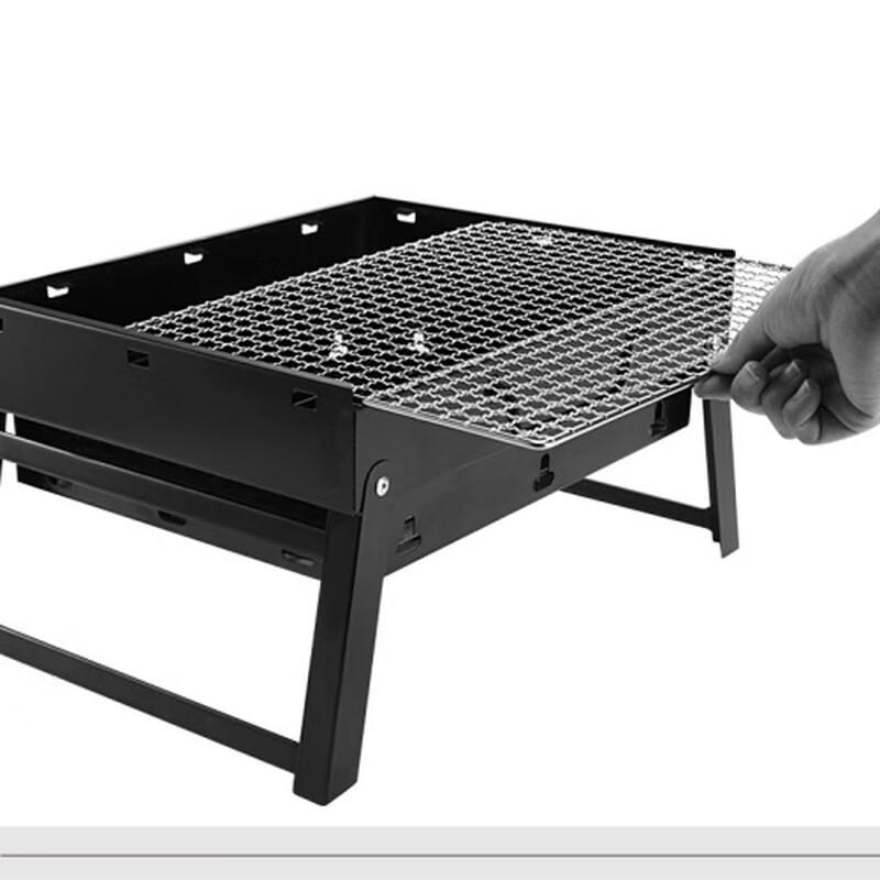 Tragbarer Klapp-Holzkohle-Grill