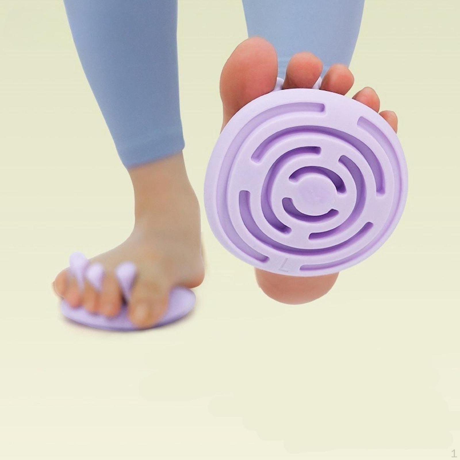 

Toe Separators Arch Support Compact Hallux Improve Legs Shape 1 Pair Spacers